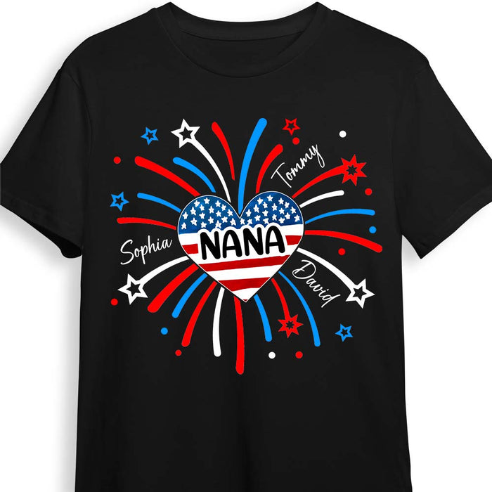 Personalized Gift For Grandma 4th of July Shirt - Hoodie - Sweatshirt 34072 1
