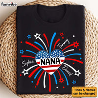 Personalized Gift For Grandma 4th of July Shirt - Hoodie - Sweatshirt 34072 thumb 1
