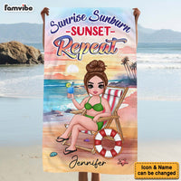 Personalized Gift For Beach Lover Beach Towel 34073 thumb 1