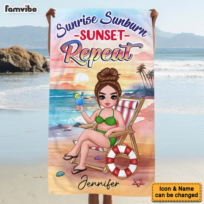 Personalized Gift For Beach Lover Beach Towel 34073 1