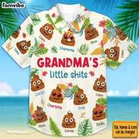 Personalized Funny Gift For Mom Grandma Little Sh*t Hawaiian Shirt 34080 thumb 1