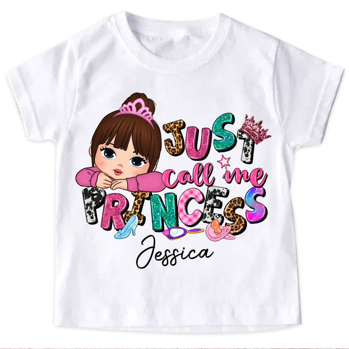 Personalized For Kids Just Call Me Princess Kid T Shirt - Kid Hoodie - Kid Sweatshirt 34087 1