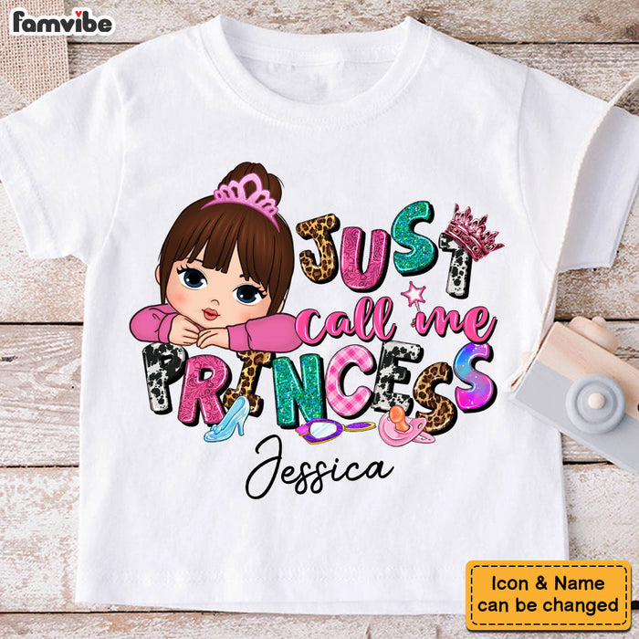 Personalized For Kids Just Call Me Princess Kid T Shirt - Kid Hoodie - Kid Sweatshirt 34087 1