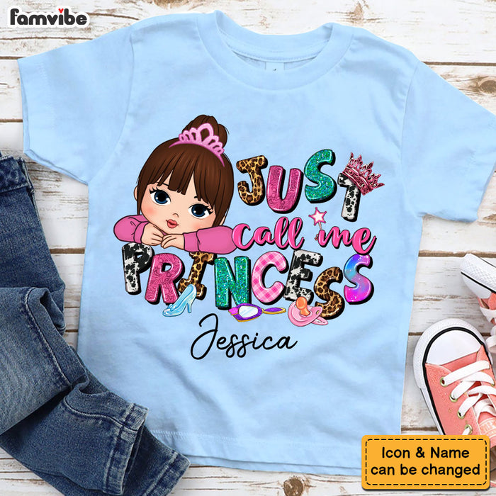 Personalized For Kids Just Call Me Princess Kid T Shirt - Kid Hoodie - Kid Sweatshirt 34087 1