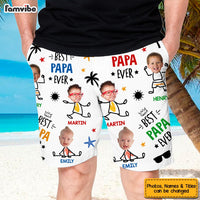 Personalized Gift For Dad Photo Custom Hawaiian Set 34090 thumb 1