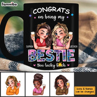 Personalized Gift For Friend Congrats On Being My Friend Mug 34092 thumb 1