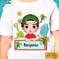 Personalized Kids On The Beach Sand Kid T Shirt - Kid Hoodie - Kid Sweatshirt 34094 thumb 1