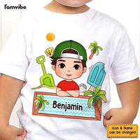 Personalized Kids On The Beach Sand Kid T Shirt - Kid Hoodie - Kid Sweatshirt 34094 thumb 1