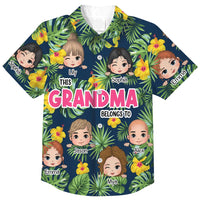 Personalized Gift For Grandma This Belongs Hawaiian Shirt 34101 thumb 1