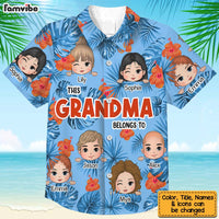 Personalized Gift For Grandma This Belongs Hawaiian Shirt 34101 thumb 1