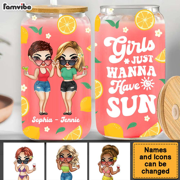 Personalized Gift For Friends Girls Just Wanna Have Sun Glass Can 34115 1
