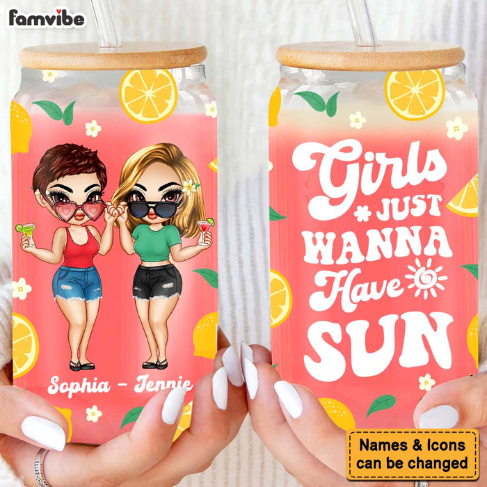 Personalized Gift For Friends Girls Just Wanna Have Sun Glass Can 34115 1