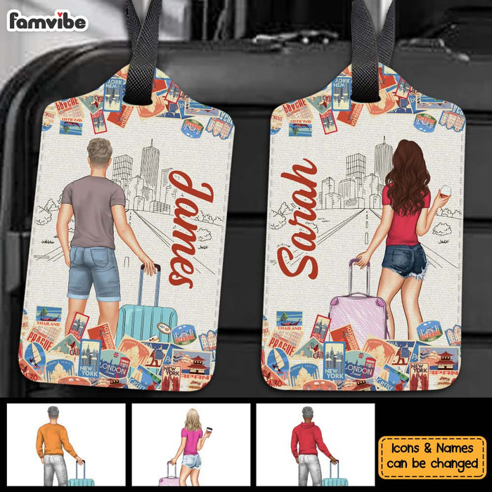 Personalised For Couple Travel Luggage Tag Couple 34118 1