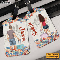 Personalised For Couple Travel Luggage Tag Couple 34118 thumb 1