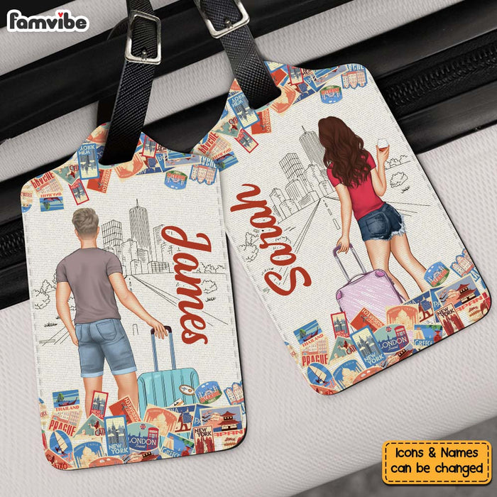 Personalised For Couple Travel Luggage Tag Couple 34118 1