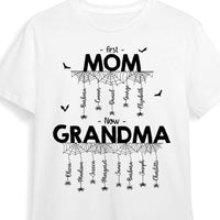 Personalized Gift For Mom Grandma Halloween Spider Net Shirt - Hoodie - Sweatshirt 34122 thumb 1