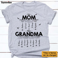 Personalized Gift For Mom Grandma Halloween Spider Net Shirt - Hoodie - Sweatshirt 34122 thumb 1