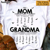 Personalized Gift For Mom Grandma Halloween Spider Net Shirt - Hoodie - Sweatshirt 34122 thumb 1