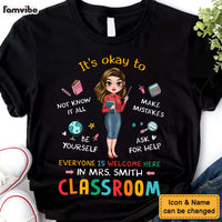Personalized Gift For Teacher Everyone Is Welcome Here Shirt - Hoodie - Sweatshirt 34124 thumb 1