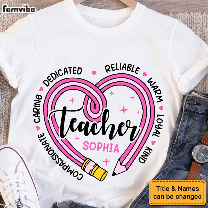 Personalized Gift For Teacher Shirt - Hoodie - Sweatshirt 34126 1