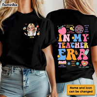 Personalized Gift For Teacher In My Teacher Era Double-sided Printing Shirt 34128 thumb 1