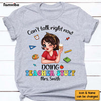Personalized Gift For Teacher Doing Teacher Stuff Shirt - Hoodie - Sweatshirt 34129 thumb 1