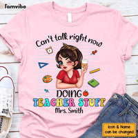 Personalized Gift For Teacher Doing Teacher Stuff Shirt - Hoodie - Sweatshirt 34129 thumb 1