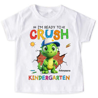 Personalized Gift For Grandson Ready To Crush Kindergarten Kid T Shirt - Kid Hoodie - Kid Sweatshirt 34138 thumb 1