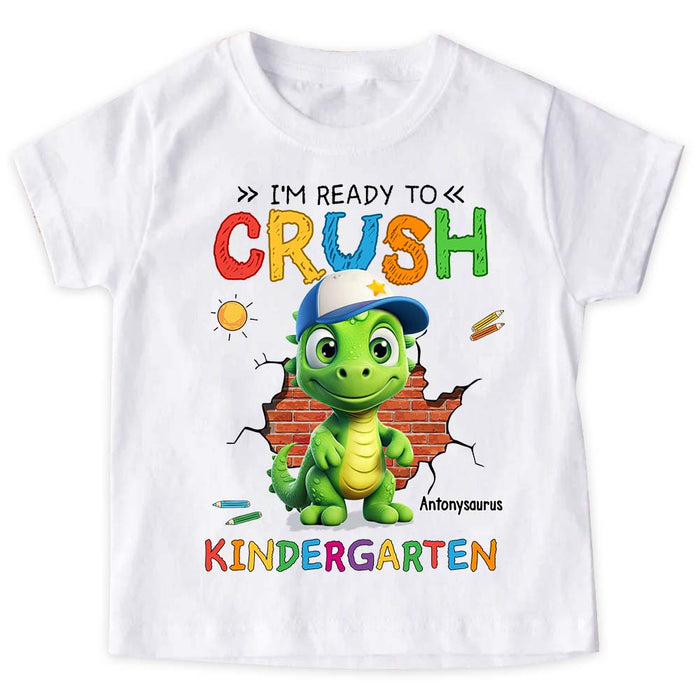 Personalized Gift For Grandson Ready To Crush Kindergarten Kid T Shirt - Kid Hoodie - Kid Sweatshirt 34138 1