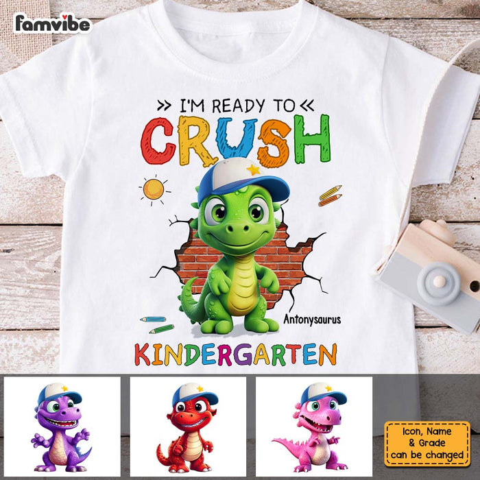 Personalized Gift For Grandson Ready To Crush Kindergarten Kid T Shirt - Kid Hoodie - Kid Sweatshirt 34138 1