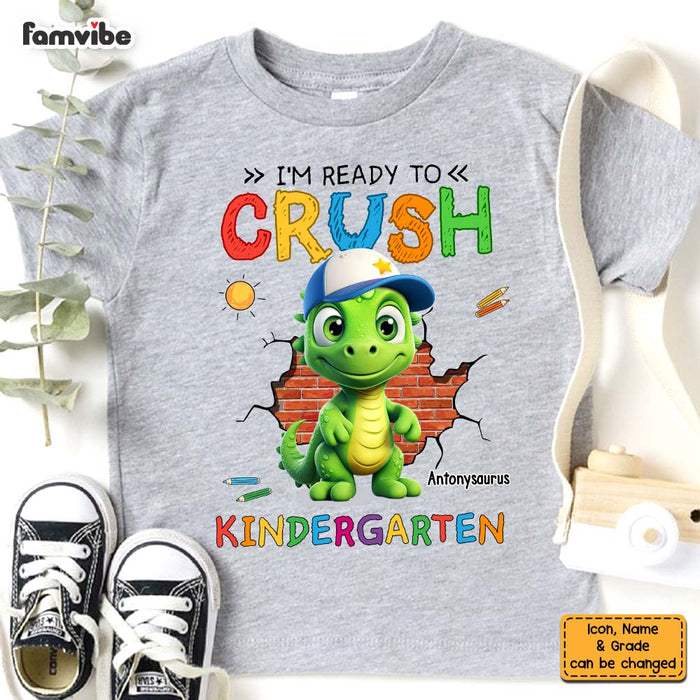 Personalized Gift For Grandson Ready To Crush Kindergarten Kid T Shirt - Kid Hoodie - Kid Sweatshirt 34138 1