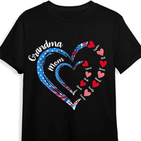 Personalized Gift For Grandma Mom Heart Independence Day Shirt - Hoodie - Sweatshirt 34141 thumb 1