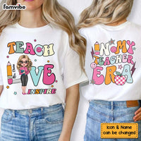 Personalized In My Teacher Era Teach Love Inspire Double-sided Printing Shirt 34147 thumb 1