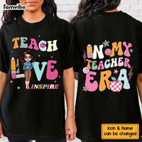 Personalized In My Teacher Era Teach Love Inspire Double-sided Printing Shirt 34147 thumb 1