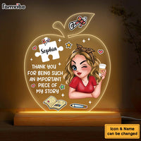 Personalized Thank You For Being Such An Important 3D Led Light Wooden Base 34150 thumb 1