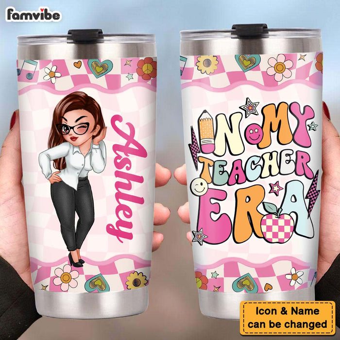 Personalized Gift For Teacher In My Teaching Era Steel Tumbler 34153 1