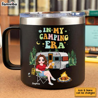 Personalized In My Camping Era Stainless Steel Tumbler With Handle 34159 thumb 1
