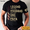 Personalized Gift For Dad Grandpa Sleeve Printed T-shirt 34167 1