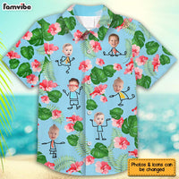 Personalized Gift For Grandpa Custom Photo Kids Hawaiian Shirt 34172 thumb 1