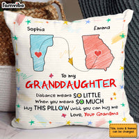 Persaonalized Gift For Granddaughter Distance Hug This Pillow 34181 thumb 1