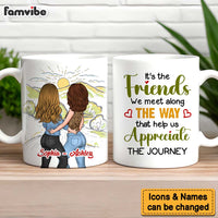 Personalized Gift For Friends We Meet Along The Way Mug 34183 thumb 1