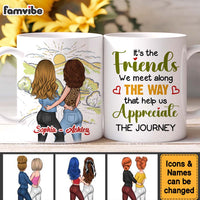 Personalized Gift For Friends We Meet Along The Way Mug 34183 thumb 1