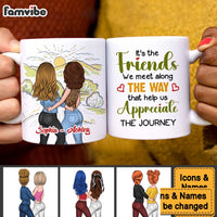 Personalized Gift For Friends We Meet Along The Way Mug 34183 thumb 1