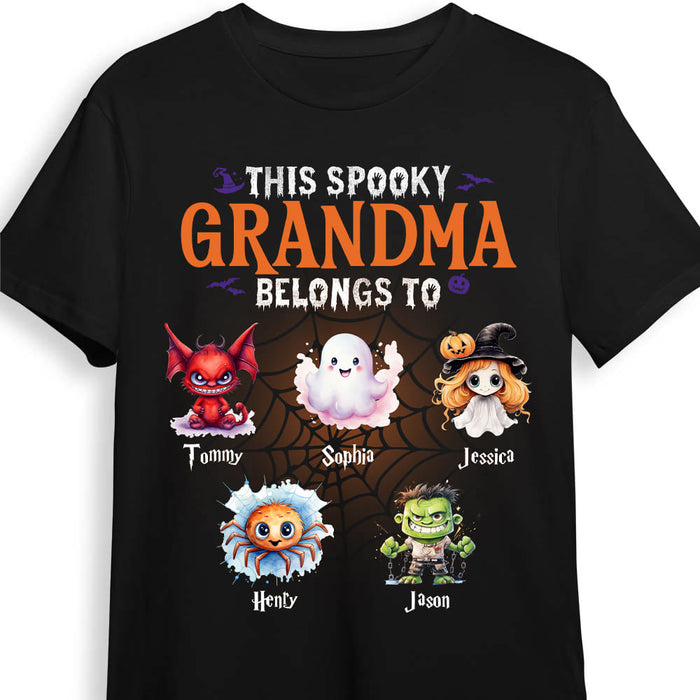 Personalized Gift For Grandma Spooky Monster Shirt - Hoodie - Sweatshirt 34185 1