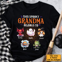 Personalized Gift For Grandma Spooky Monster Shirt - Hoodie - Sweatshirt 34185 thumb 1