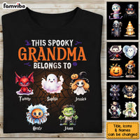 Personalized Gift For Grandma Spooky Monster Shirt - Hoodie - Sweatshirt 34185 thumb 1