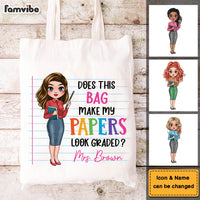 Personalized Gift For Teacher My Papers Look Graded Tote Bag 34186 thumb 1