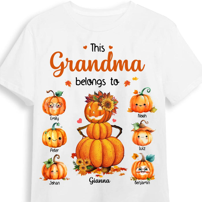Personalized Gift For Grandma This Belongs Pumpkin Shirt - Hoodie - Sweatshirt 34187 1