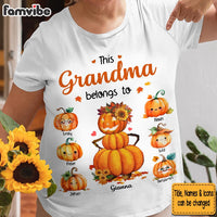 Personalized Gift For Grandma This Belongs Pumpkin Shirt - Hoodie - Sweatshirt 34187 thumb 1
