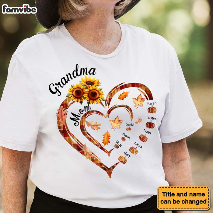 Personalized Gift For Grandma First Mom Now Mama Shirt - Hoodie - Sweatshirt 34190 1